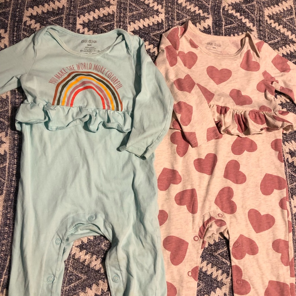 2x OKIE DOKIE ONE PIECES